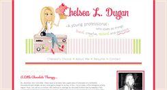 Desktop Screenshot of chelseadugan.com